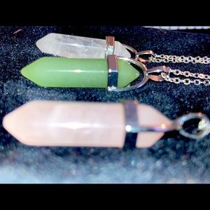 Crystal necklaces